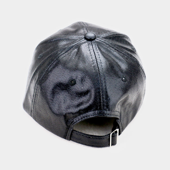 HATEGORY Solid Bling Baseball Cap