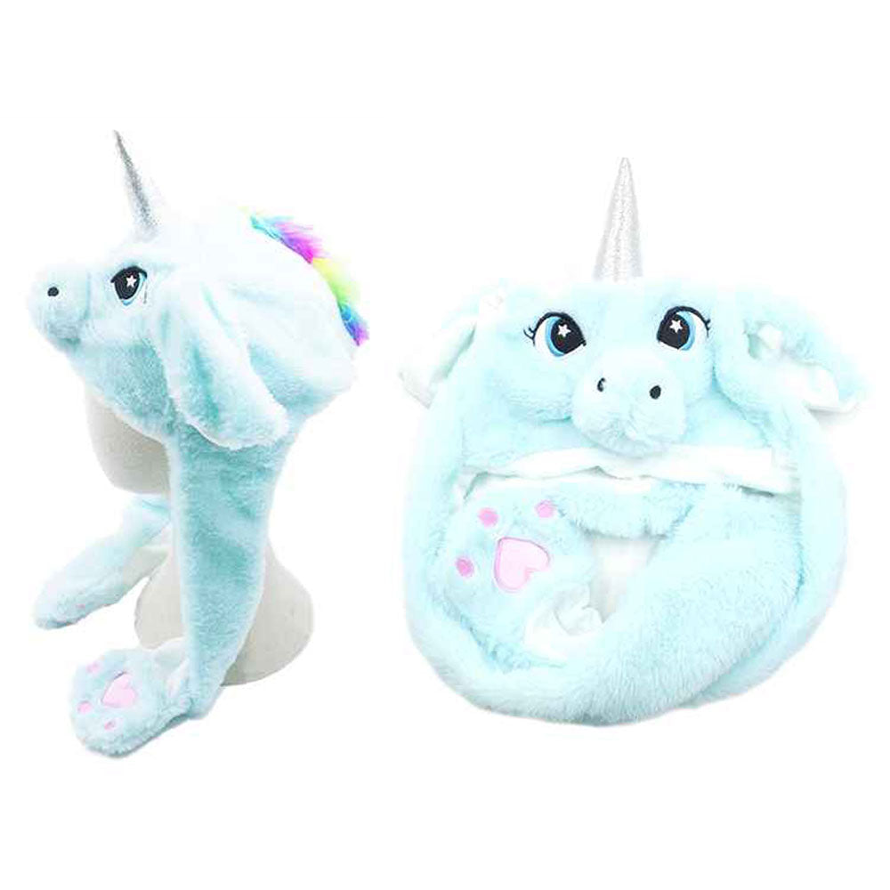 HATEGORY Animal Unicorn Ear Flap Hat