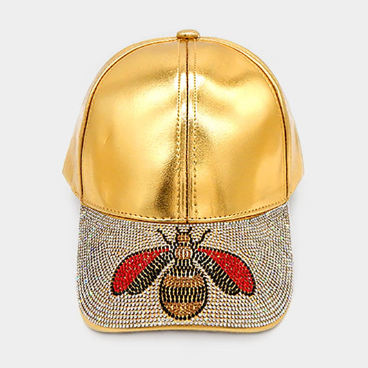 HATEGORY Bling Bumble Bee Baseball Cap