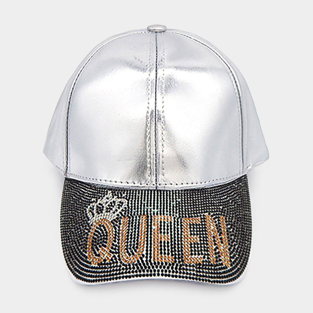 HATEGORY Bling Queen Message Baseball Cap