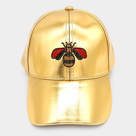 HATEGORY Bling Bumble Bee Baseball Cap