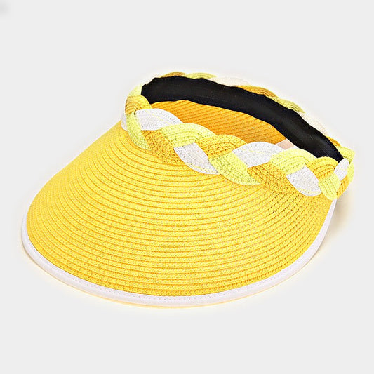 HATEGORY Foldable Twisted Visor Sun Hat
