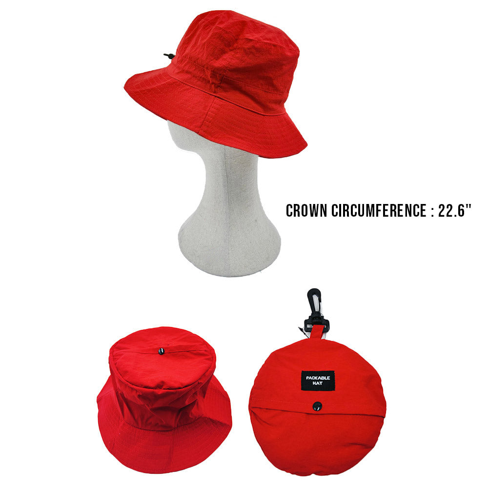 HATEGORY Packable Compact Outdoor Bucket Hat