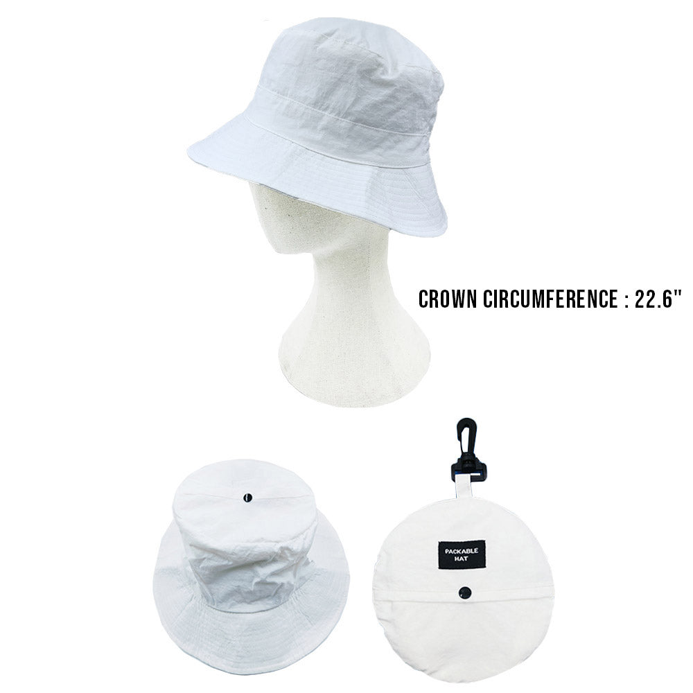 HATEGORY Packable Compact Outdoor Bucket Hat
