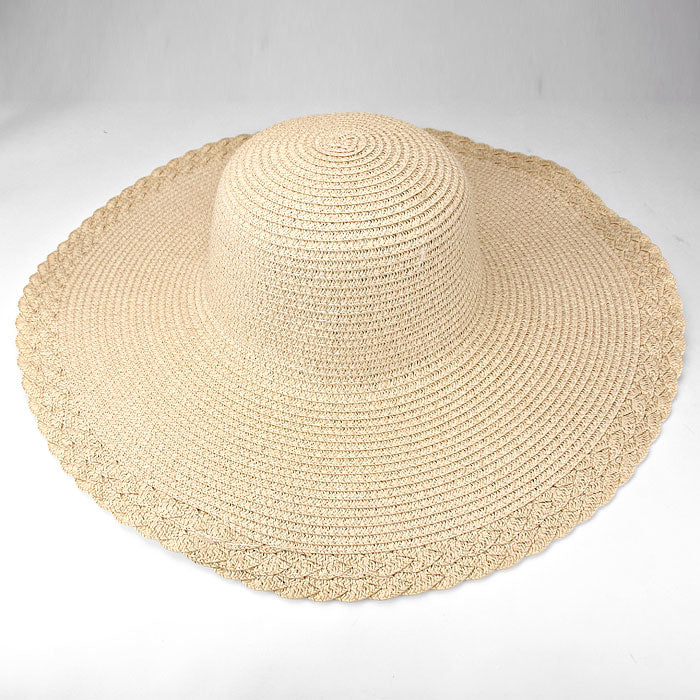 HATEGORY Straw Floppy Hat