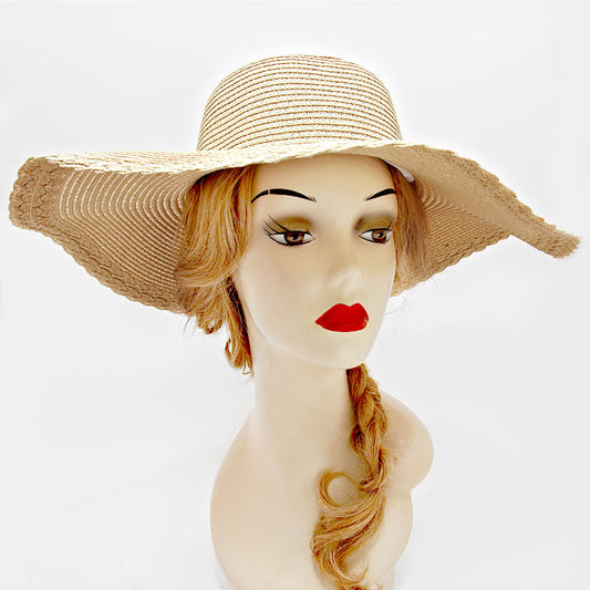 HATEGORY Straw Floppy Hat
