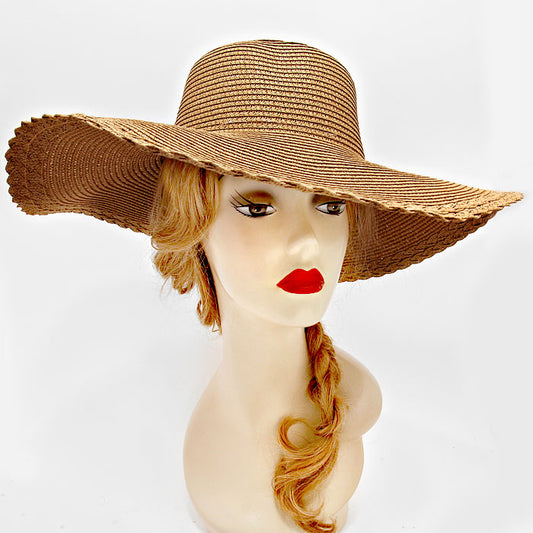 HATEGORY Straw Floppy Hat
