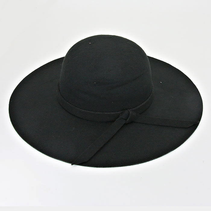 HATEGORY Ribbon Detail Winter Floppy Hat