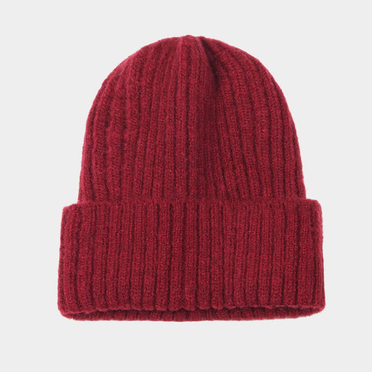 HATEGORY TWO TONE CUFF BEANIE HAT