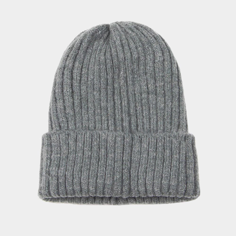 HATEGORY TWO TONE CUFF BEANIE HAT