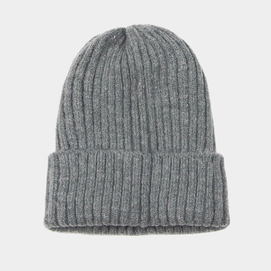 HATEGORY TWO TONE CUFF BEANIE HAT