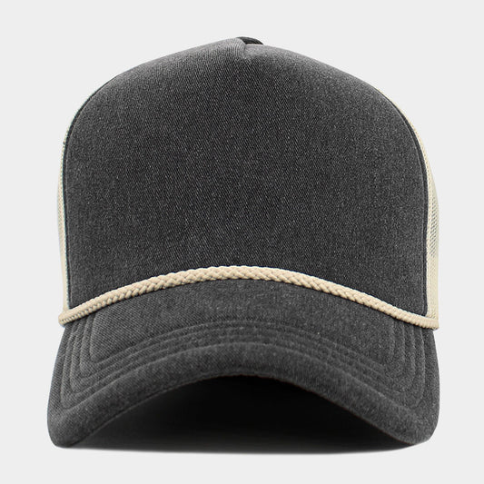 HATEGORY Plain Premium Pigment Foam Trucker Hat