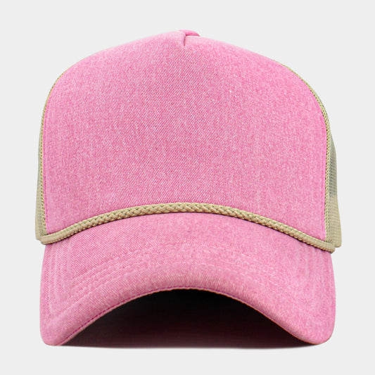 HATEGORY Plain Premium Pigment Foam Trucker Hat