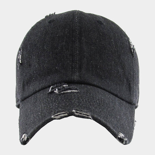 HATEGORY Solid Vintage Baseball Cap