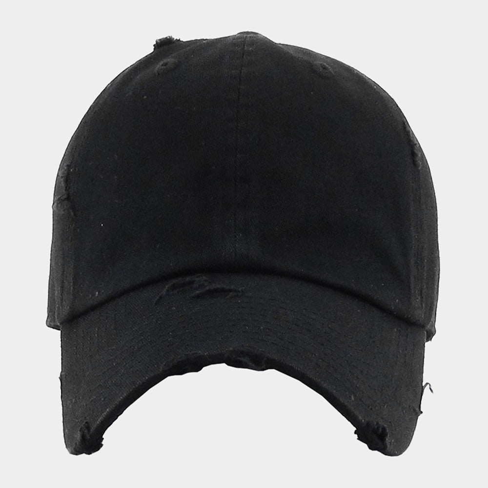 HATEGORY Solid Vintage Baseball Cap