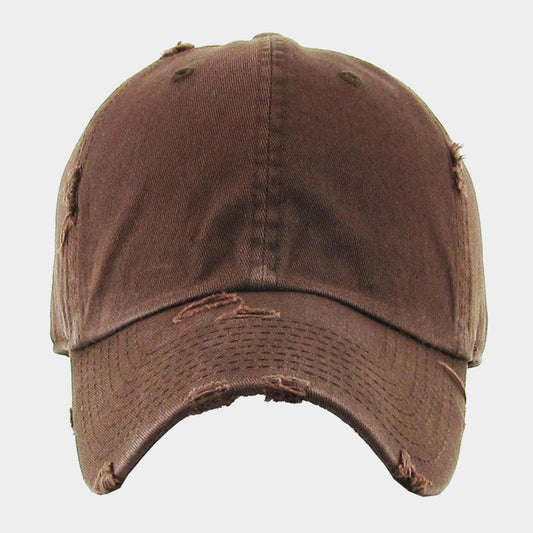HATEGORY Solid Vintage Baseball Cap