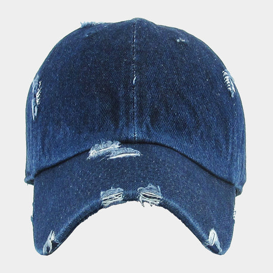 HATEGORY Solid Vintage Baseball Cap