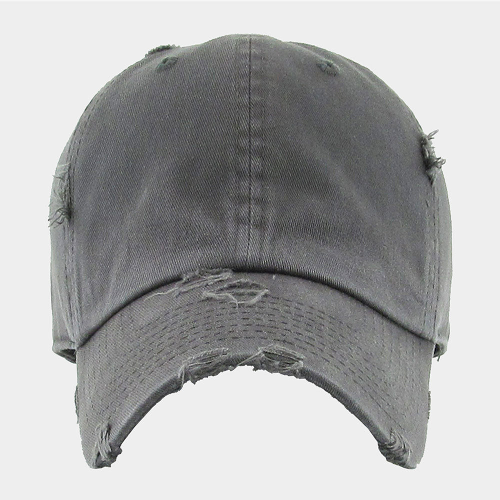 HATEGORY Solid Vintage Baseball Cap