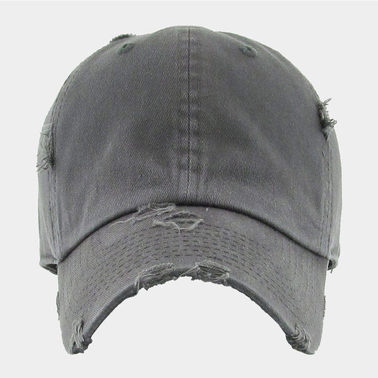 HATEGORY Solid Vintage Baseball Cap