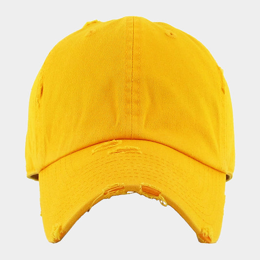 HATEGORY Solid Vintage Baseball Cap