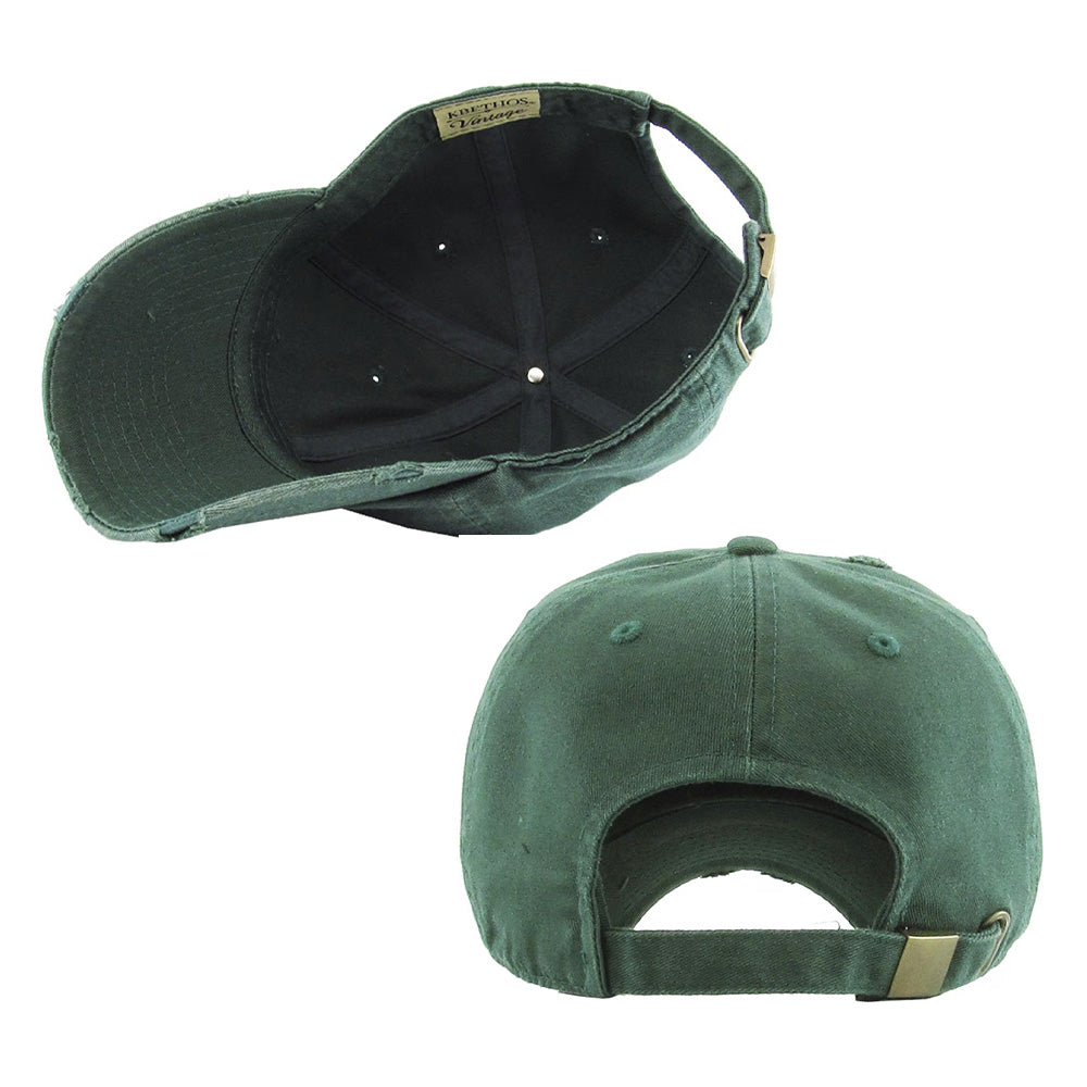 HATEGORY Solid Vintage Baseball Cap
