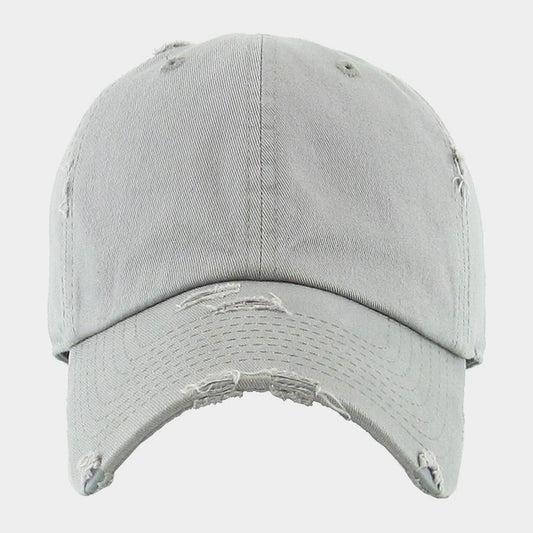 HATEGORY Solid Vintage Baseball Cap