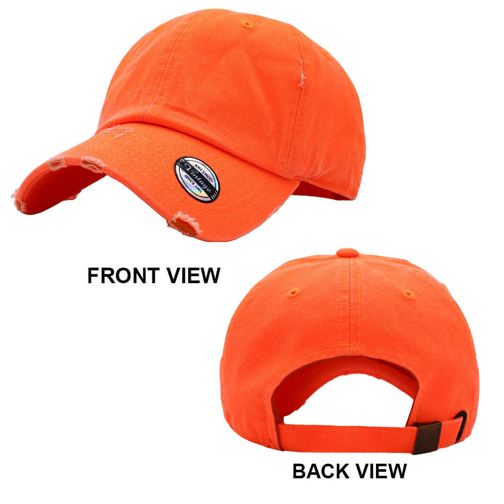 HATEGORY Solid Vintage Baseball Cap