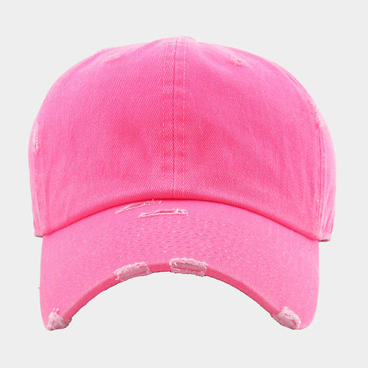 HATEGORY Plain Vintage Baseball Cap