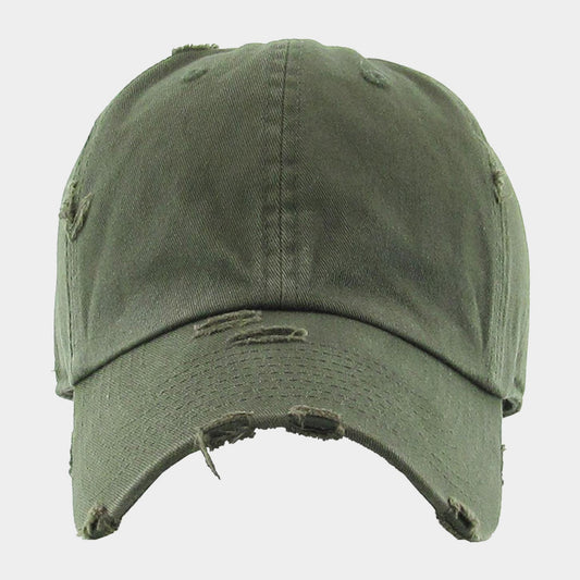 HATEGORY Solid Vintage Baseball Cap