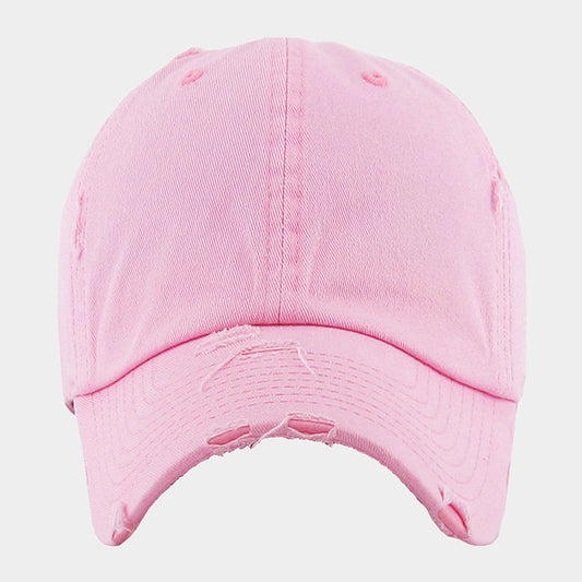 HATEGORY Solid Vintage Baseball Cap