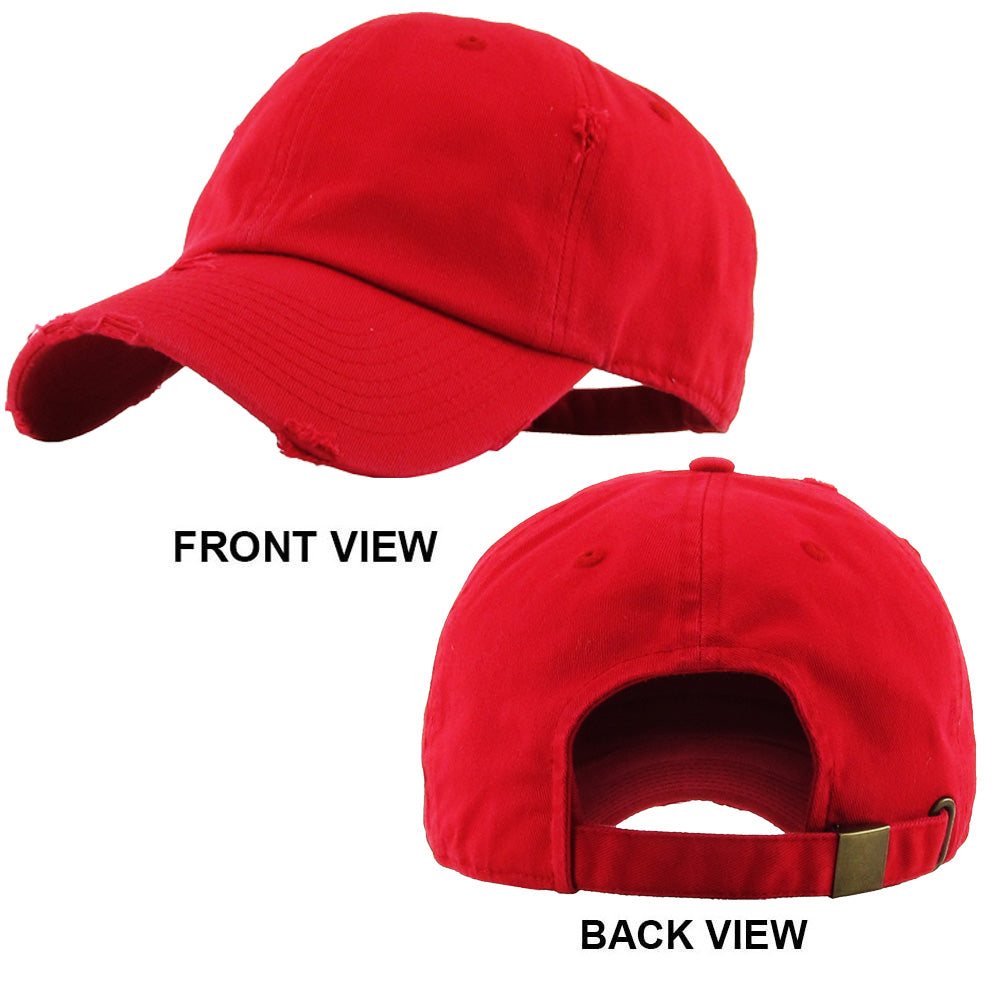 HATEGORY Solid Vintage Baseball Cap