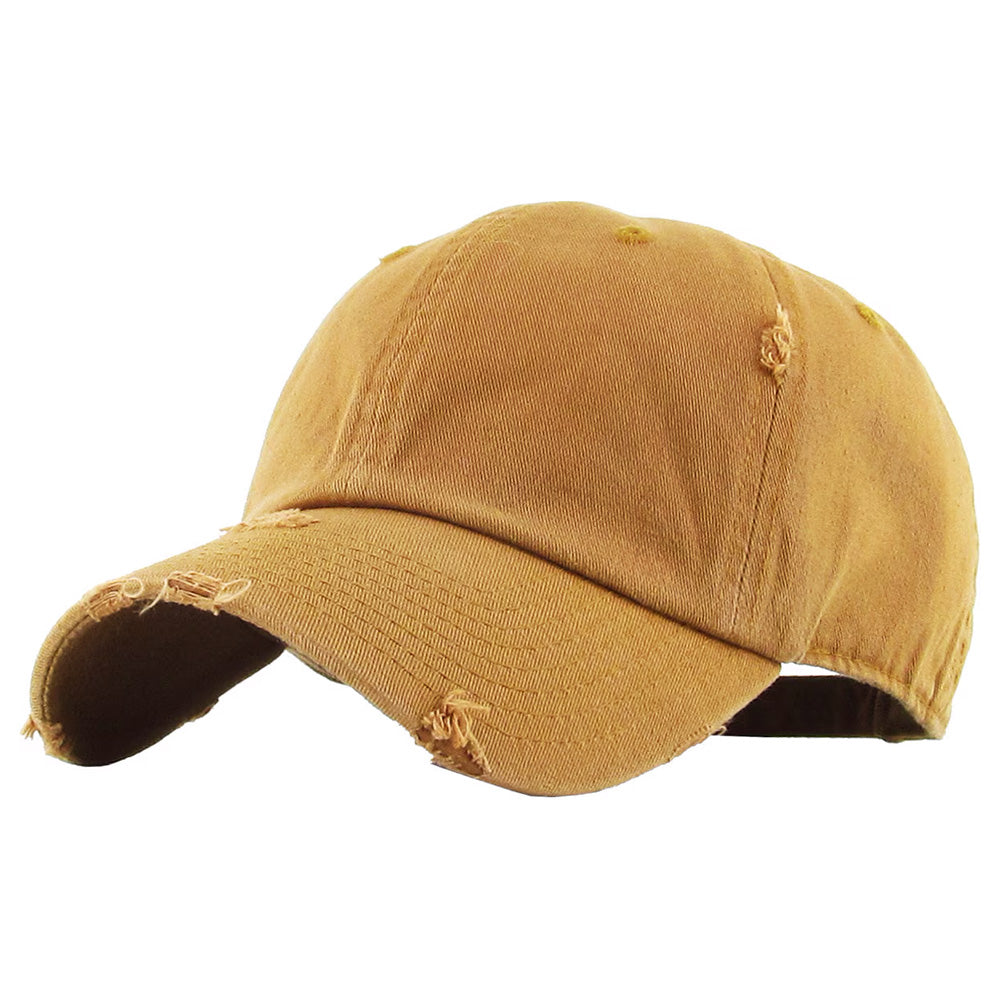 HATEGORY Solid Vintage Baseball Cap