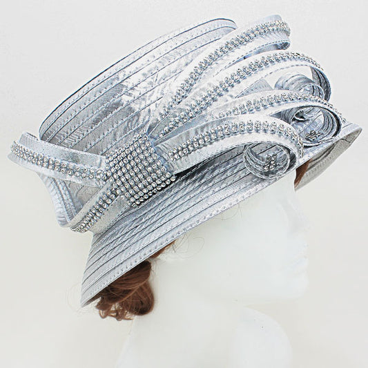 HATEGORY Studded Swirl Polyester Hat